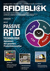 Titelblatt Magazine RFID im Blick Ausgabe 03-2022